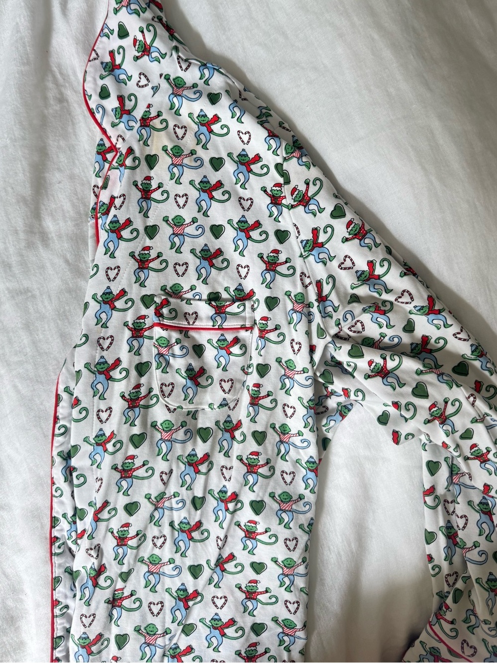 Roller Rabbit Merry Monkey Pajama Set - Picture 4 of 6